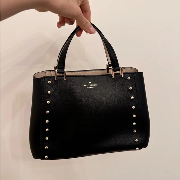 Black Kate Spade New York Romily Sanders Place Satchel with Wallet - Picture 10 of 15